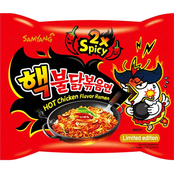 Samyang Buldak Spicy Chicken *2 (145g) - Papaya Express