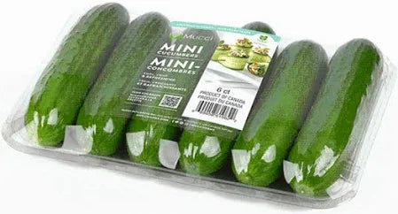 Mucci Natural Organic Mini Cucumbers (6ct)