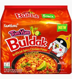 Samyang Buldak Tom Yum Flavor (5pck x 4.5oz) - Papaya Express