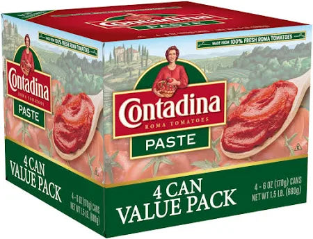 Contadina Tomato Paste Can ( 4 Can ) - Papaya Express