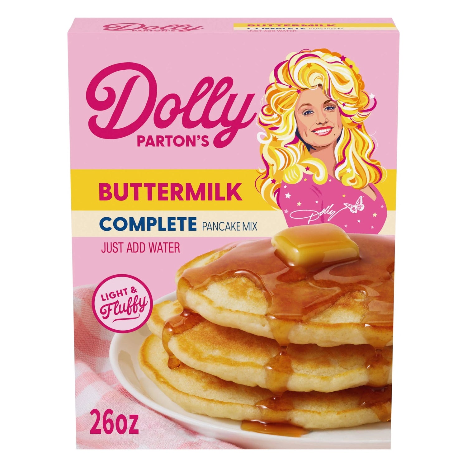 Dolly Parton Buttermilk Pancake Mix (26 oz) - Papaya Express
