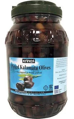 Krinos Pitted Kalamata Whole Olives (1.8 KG) - Papaya Express