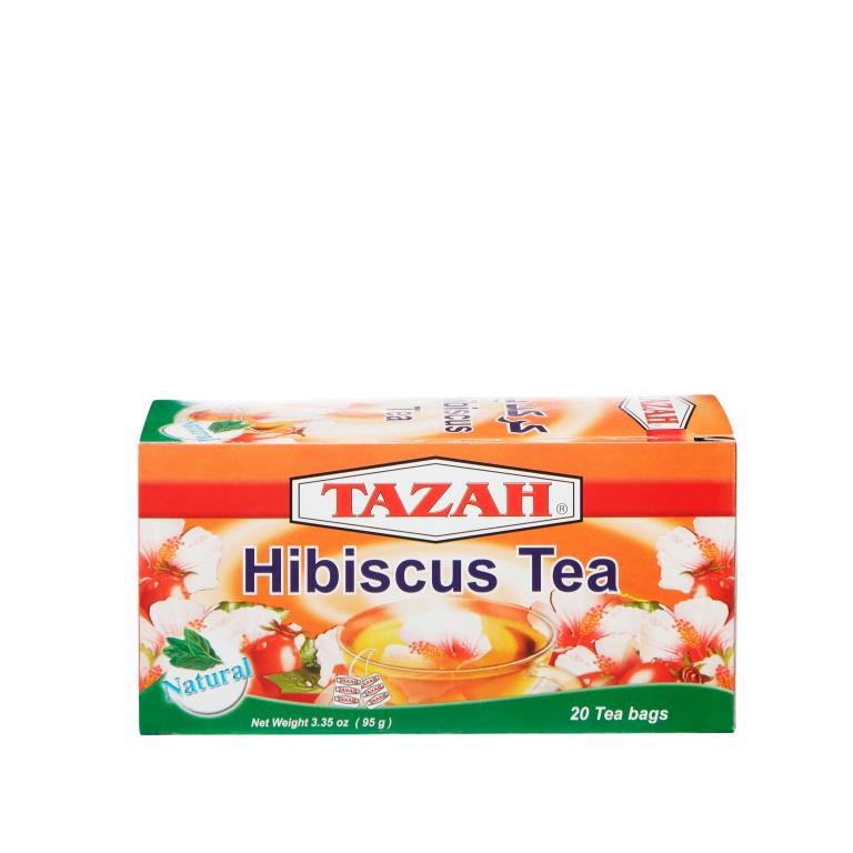 TAZAH HIBISCUS TEA 20 CT - Papaya Express