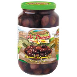 Al Dayaa Black Olives (660g) - Papaya Express
