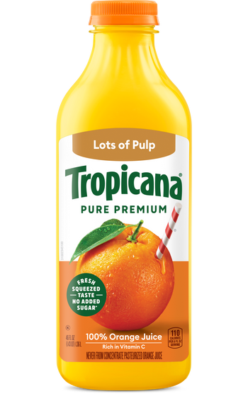 Tropicana Pure Premium Original Lots of Pulp (46 oz) - Papaya Express