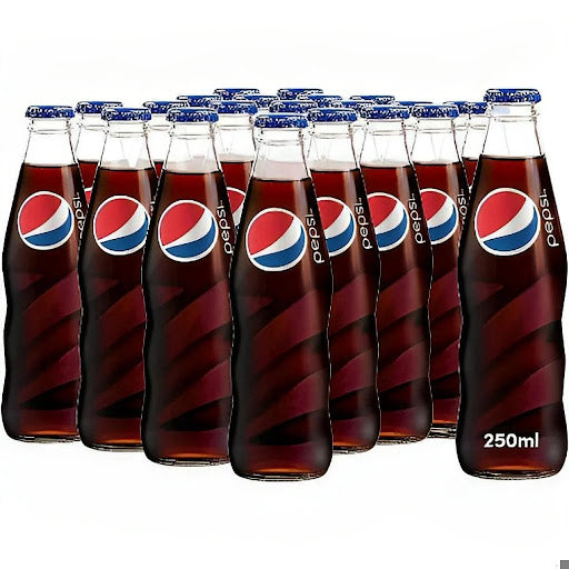 Pepsi Glass (24 ct) - Papaya Express