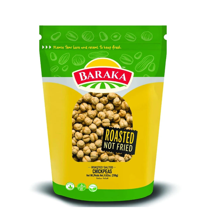 Baraka's Roasted Chickpeas (250g) - Papaya Express