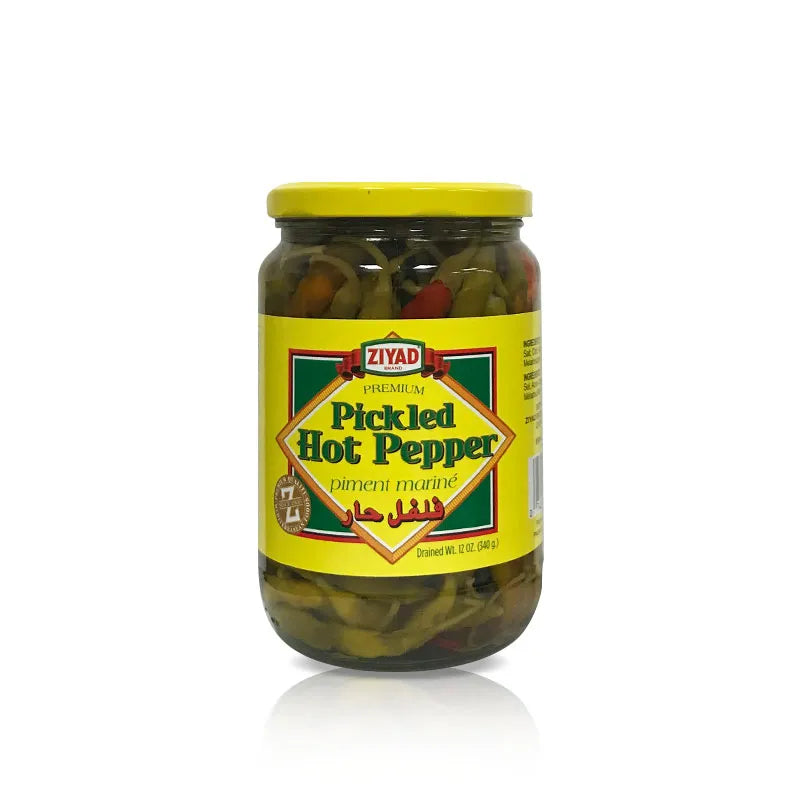 Ziyad Pickled Hot Pepper (12OZ) - Papaya Express