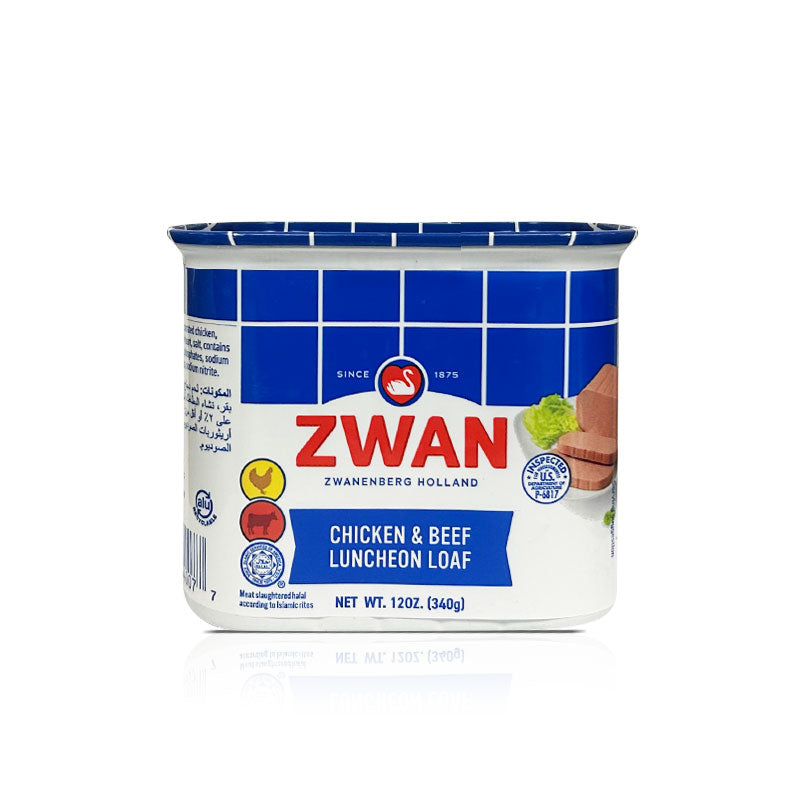Zwan Chicken & Beef Luncheon Loaf (12 oz) - Papaya Express