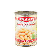 Tazah White Beans 14.1oz - Papaya Express