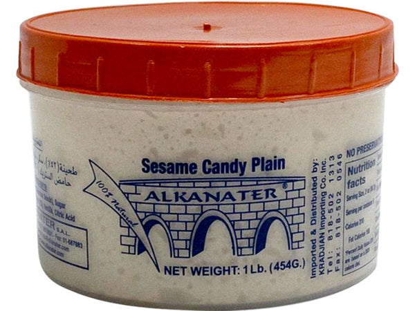 Alkanater Sesame Candy Plain, 1lb - Papaya Express
