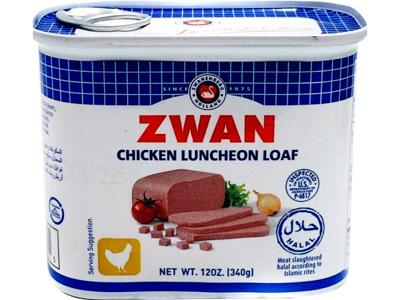 Zwan Chicken Lunch Loaf, 340g - Papaya Express