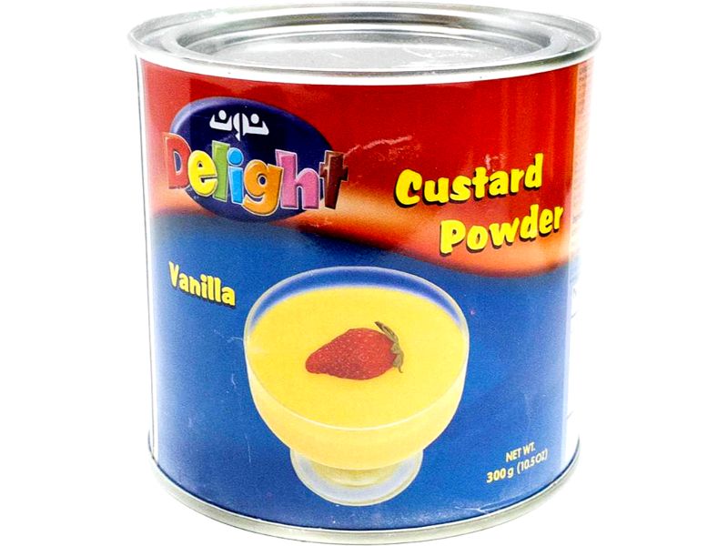 Delight Custard Powder Vanilla, 300g - Papaya Express