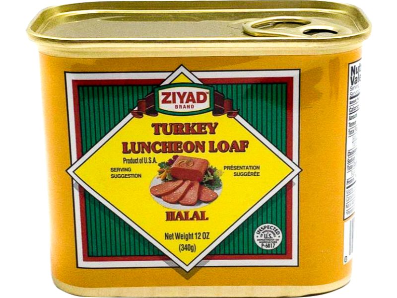 Ziyad Turkey Lunch Loaf, 340g - Papaya Express