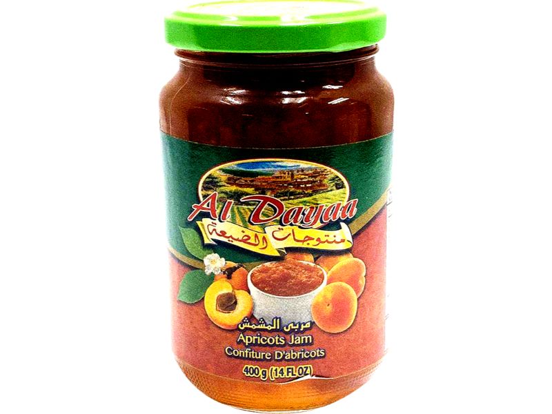Al Dayaa Apricots Jam, 400g - Papaya Express