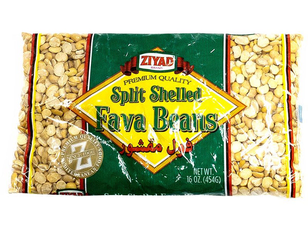 Ziyad Split Shelled Fava Beans, 16oz - Papaya Express