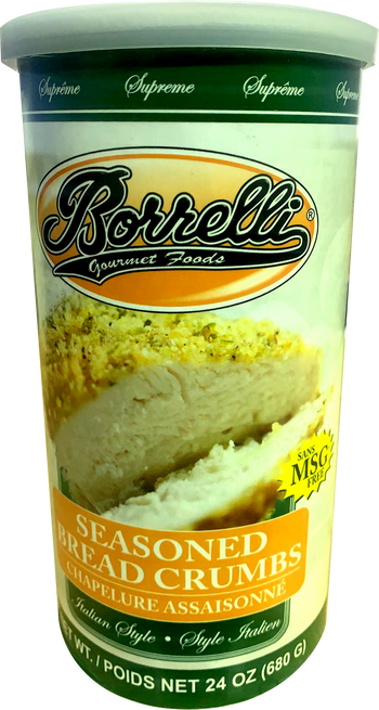 Borrelli Bread Crumbs Seasoned Italian Style - 24oz - Papaya Express