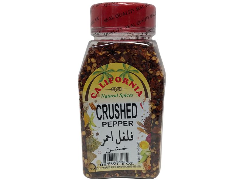 California Crushed Pepper, 5oz - Papaya Express