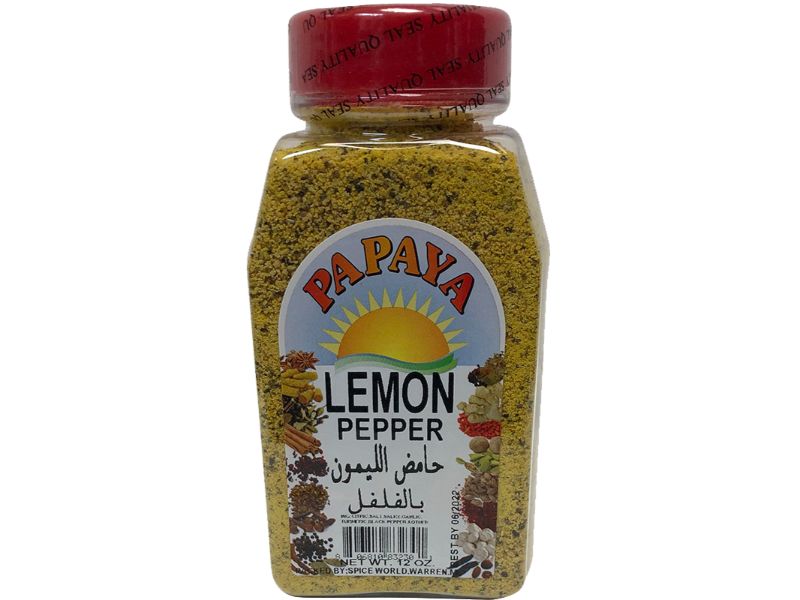 Papaya Lemon Pepper, 12oz - Papaya Express