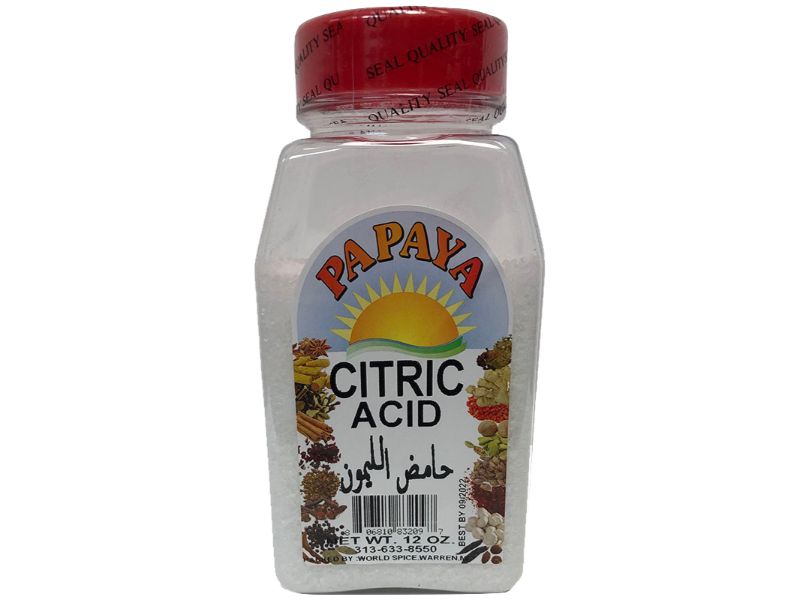 Papaya Citric Acid, 12oz - Papaya Express