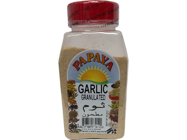 Papaya Garlic Granulated, 9oz - Papaya Express