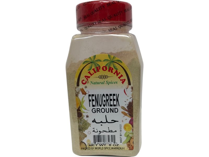 California Fenugreek Ground, 8oz - Papaya Express