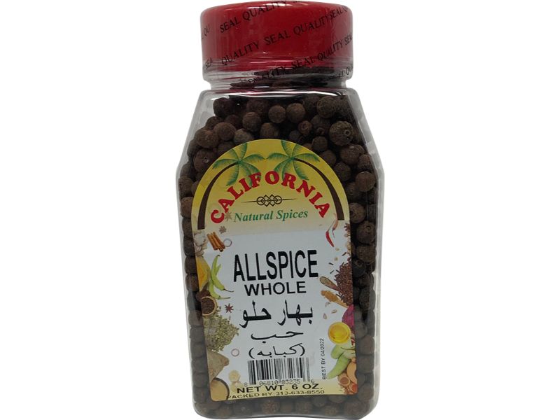 California Allspice Whole, 6oz - Papaya Express