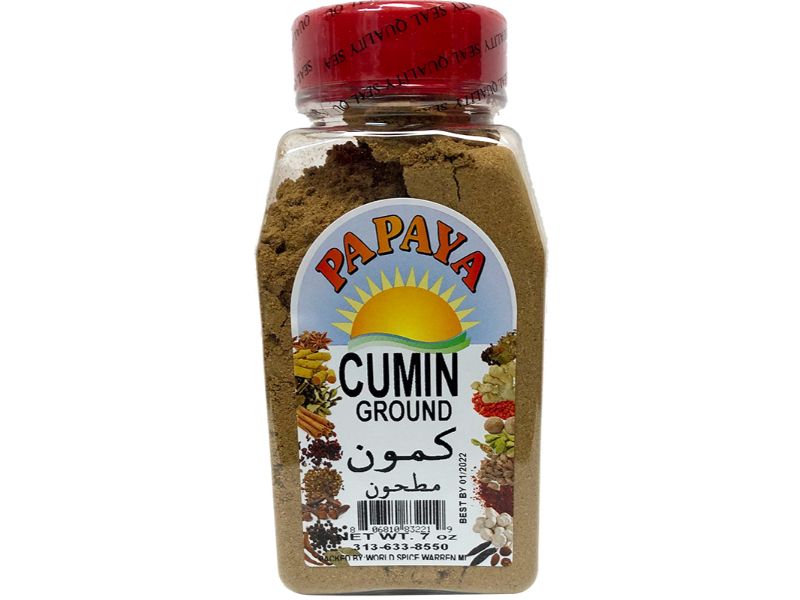 Papaya Cumin Ground, 7oz - Papaya Express