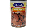 Cedar Large Broad Beans, 15oz - Papaya Express