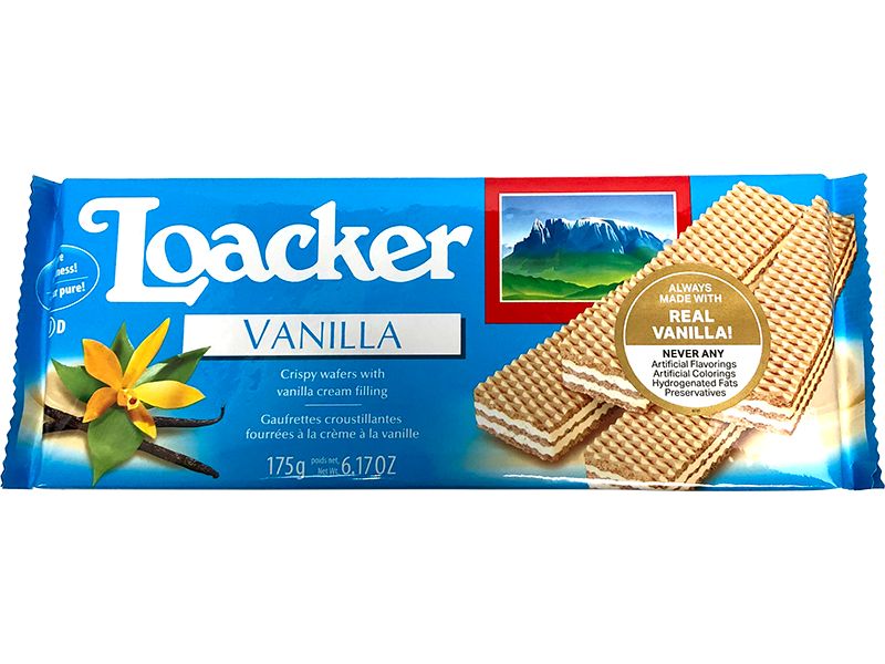 Loacker Vanilla, 175g - Papaya Express