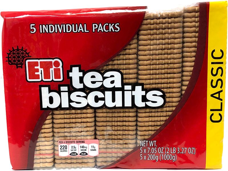 Eti Tea Biscuits Classic, 1000g - Papaya Express