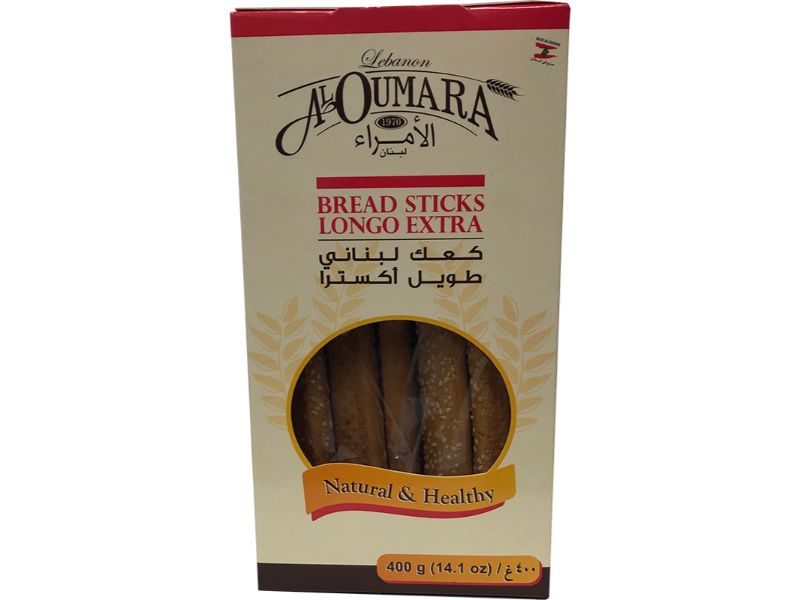 Al Oumara Bread Sticks, 400g - Papaya Express