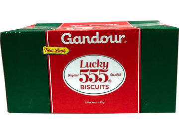 Gandour Lucky 555 Biscuits, 656g - Papaya Express