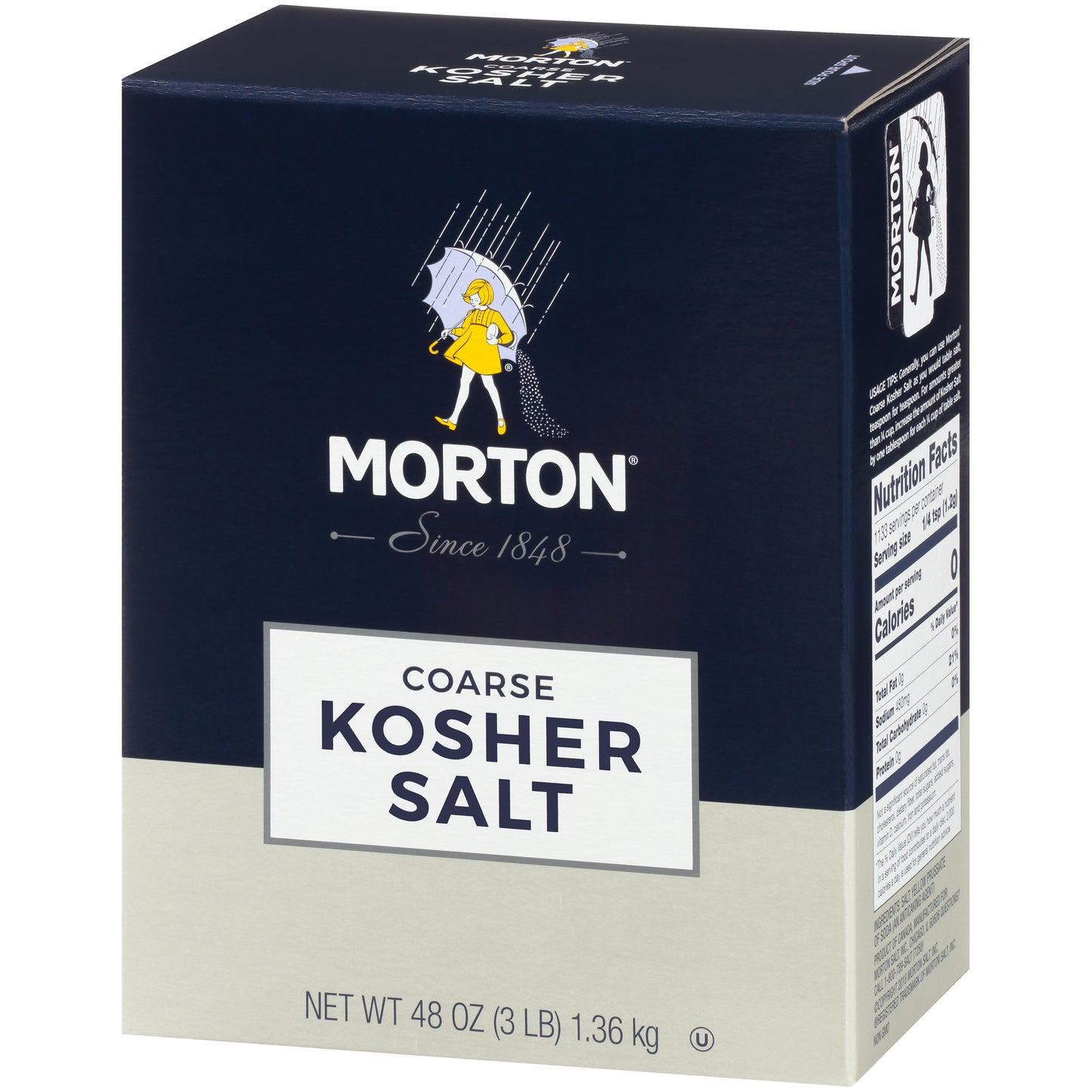 Morton Kosher Salt - 3lb - Papaya Express