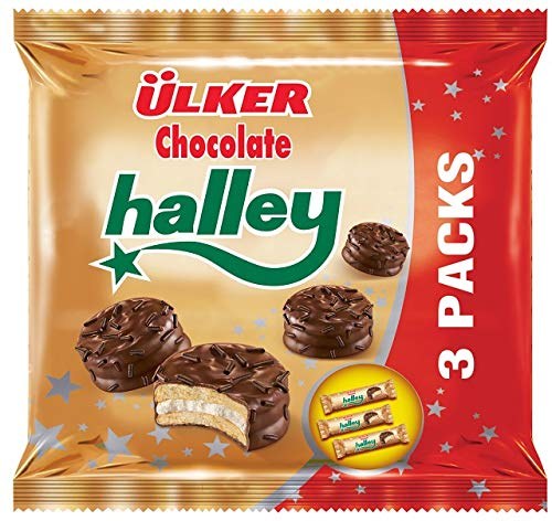 Ulker Halley Mini Choco Sandwich Cookies - 3 pack - Papaya Express