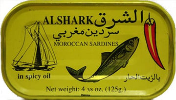 ALSHARK Moroccan Sardines - 120g - Papaya Express
