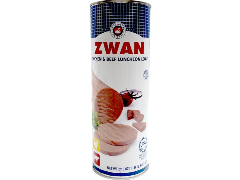 Zwan Chicken And Beef Lunch Loaf, 1lb - Papaya Express