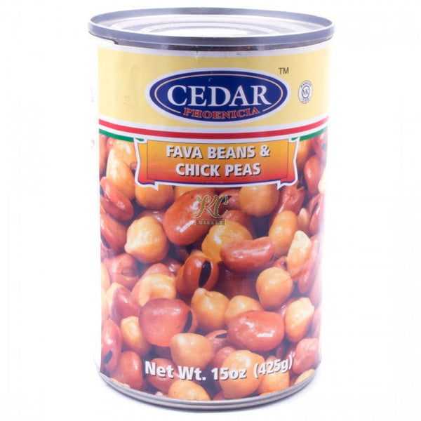 Cedar Fava Beans And Chickpeas - 15oz - Papaya Express