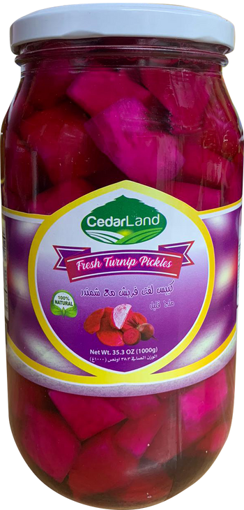 Cedarland Pickled Turnips - 35.3oz - Papaya Express