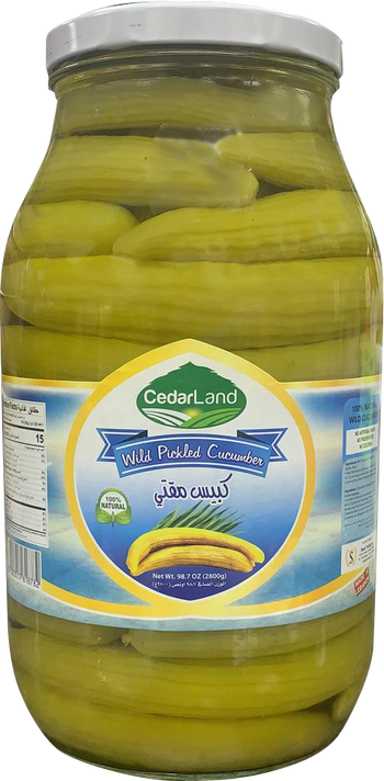 Cedarland Wild Pickled Cucumber - 35.3oz - Papaya Express