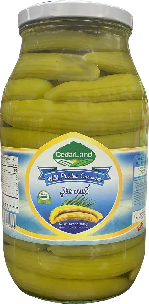 Cedarland Wild Pickled Cucumber - 35.3oz - Papaya Express