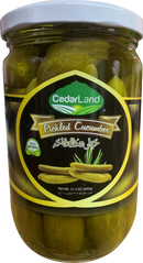 Cedarland Pickled Cucumber - 21oz - Papaya Express