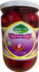 Cedarland Pickled Turnips - 21oz - Papaya Express