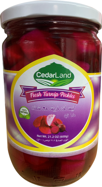 Cedarland Pickled Turnips - 21oz - Papaya Express