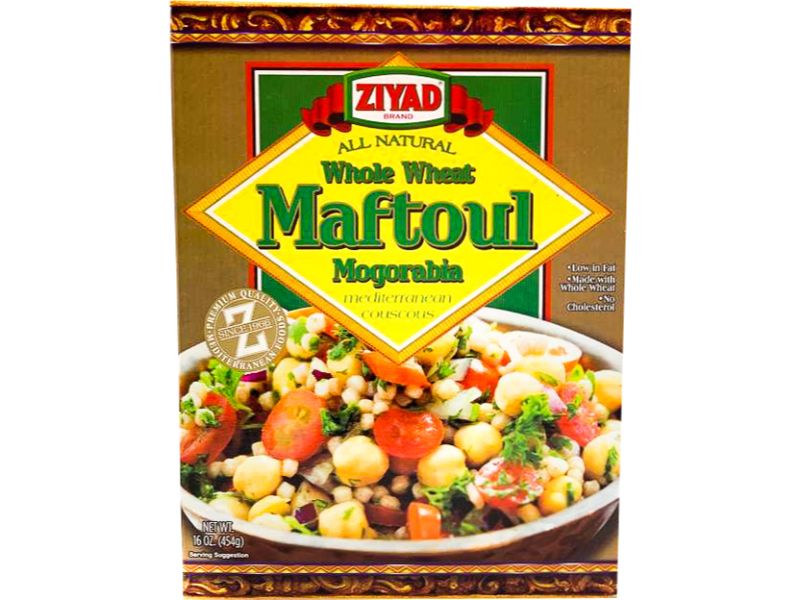 Ziyad Whole Wheat Maftoul Mogorbia, 16oz - Papaya Express