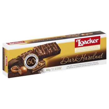Loacker Dark Hazelnut 100g - Papaya Express
