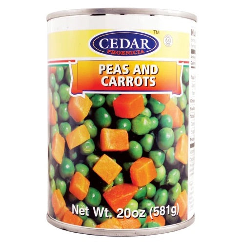Cedar Green Peas and Carrots, 20oz - Papaya Express