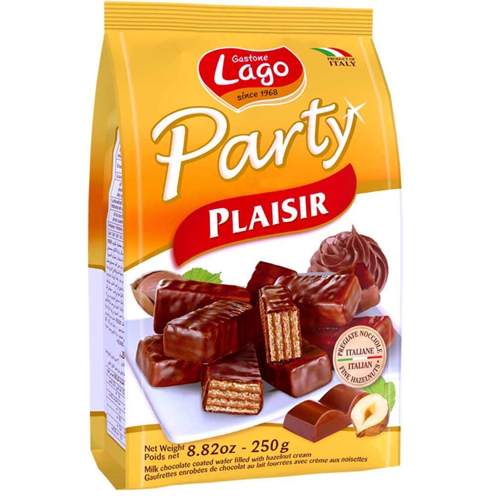 Lago Party Wafers plaisir, 250g - Papaya Express