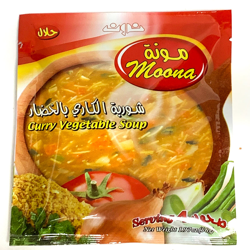 Moona Curry Vegetable Soup 2.5oz - Papaya Express