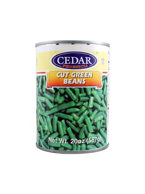 Cedar Cut Green Beans, 20oz - Papaya Express